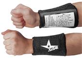 ALL-STAR Youth Window Football QB Wristbands ALL-STAR Youth Window Football QB Wristbands
