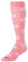 Breast Cancer Ribbon Over-Calf Socks (1-Pair)