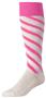Twin City Candy Stripe Pink Soccer Socks
