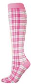 Red Lion Pink Plaid Socks Red Lion Pink Plaid Socks