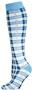 Red Lion Blue Plaid Socks
