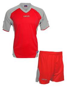 GREY/RED