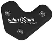 Schutt Football DNA Jaw Pads Black or White Schutt Football DNA Jaw Pads Black or White