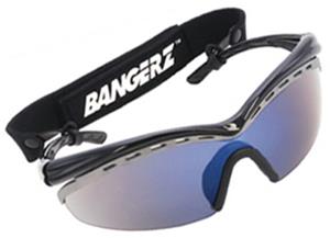 BLACK FRAME / FLASH BLUE LENS