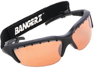 BLACK FRAME / ORANGE LENSES