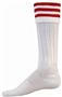 Red Lion 3 STRIPE STRIKER Athletic Socks