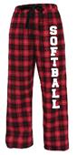Image Sport Softball Flannel Pant Colors C
