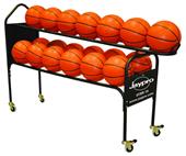 19 BALL DELUXE BALL RACK W/JAYPRO ON 1 SIDE