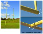 Max-1 College or HS FBGoal 6" OS 20' Upright
