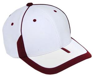 WHITE/MAROON