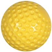 9" Dimple Molded Machine Baseballs White or Yellow 9" Dimple Molded Machine Baseballs White or Yellow