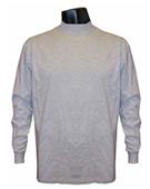 Long Sleeve Cotton Mock Turtleneck Shirts-Closeout