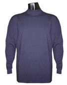 Long Sleeve Cotton Mock Turtleneck Shirts-Closeout Long Sleeve Cotton Mock Turtleneck Shirts-Closeout