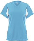 Badger Girls Rally V-Neck Softball Jersey-Closeout Badger Girls Rally V-Neck Softball Jersey-Closeout