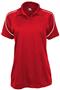 Badger Womens Razor 3 Button Polo Shirts