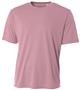 A4 Adult Pink Cooling Performance Crew Shirts