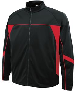 BLACK/SCARLET