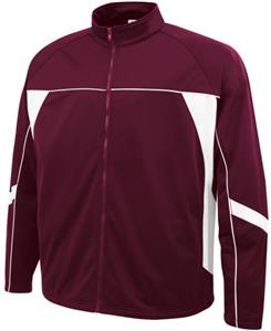 MAROON/WHITE