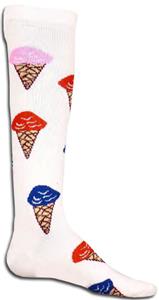 WHITE MULTI-COLORED CONES
