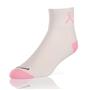 Breast Cancer Ribbon Quarter Socks (12+)