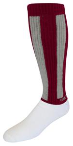 MAROON / SILVER