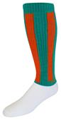 Wild Stripes Athletic Socks - Closeout