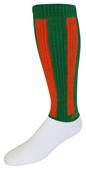Wild Stripes Athletic Socks - Closeout