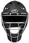 Rubber Matte Hockey Style Baseball Catchers Helmet