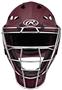 Rubber Matte Hockey Style Baseball Catchers Helmet