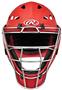 Rubber Matte Hockey Style Baseball Catchers Helmet