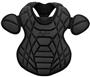 Rawlings Rubberized Matte Baseball Chest Protector