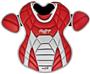 Rawlings Rubberized Matte Baseball Chest Protector