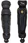 Full Shin Rubber Matte XRD Baseball Leg Guards
