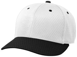 (COMBO) WHITE CROWN/BLACK VISOR