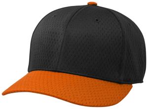 (COMBO) BLACK CROWN/ORANGE VISOR
