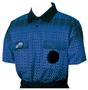 NISOA College Referee Blue Grid SS Shirts