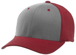 (ALTERN.) GREY FRONT PANEL/RED PANELS & VISOR