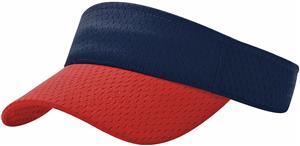 (COMBO) NAVY CROWN/RED VISOR (BILL)