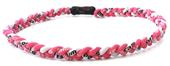 D-Bat Titanium Necklaces-Pink/White