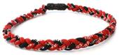 D-Bat Titanium Necklaces-Black/Red