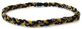 D-Bat Titanium Necklaces-Black/Yellow