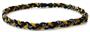 D-Bat Titanium Necklaces-Black/Yellow