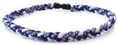 D-Bat Titanium Necklaces-Royal Blue/White
