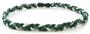 D-Bat Titanium Necklaces-Green/White