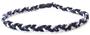 D-Bat Titanium Necklaces-Navy/White