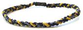 D-Bat Titanium Necklaces-Navy/Yellow