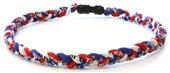 D-Bat Titanium Necklaces-Red, White & Blue