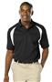 Blue Generation Men's Raglan SS Wicking Polo Shirt