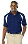 Blue Generation Men's Raglan SS Wicking Polo Shirt
