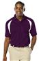 Blue Generation Men's Raglan SS Wicking Polo Shirt